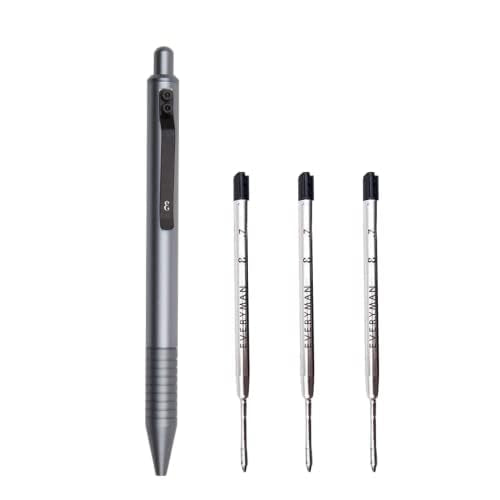 EDC Grafton OD Green 0.7mm Metal Gel Ink Pen and Mechanical Pencil Set