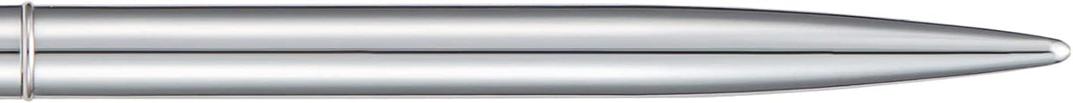 5 Pieces Ballpoint Pen Set, Black Ink Slim Lightweight Smooth Writing Metal Pen, for Business Office Teacher Student Wedding Guest (Silver)