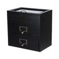 Small Wooden Drawers Wooden Box with Drawer Black