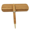 Fancy Minimalist Wooden Pens - Gentlemen Nice Pens Handcrafted Unique Business Pens for Men, Cool Old Fashioned Pen and Case Set Gift for Journal Writing (Single Display)