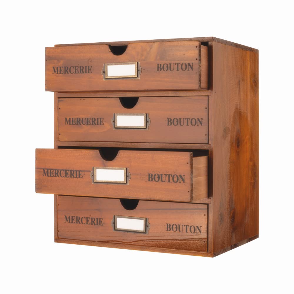 Small Wooden Drawers Wooden Box with Drawer Black