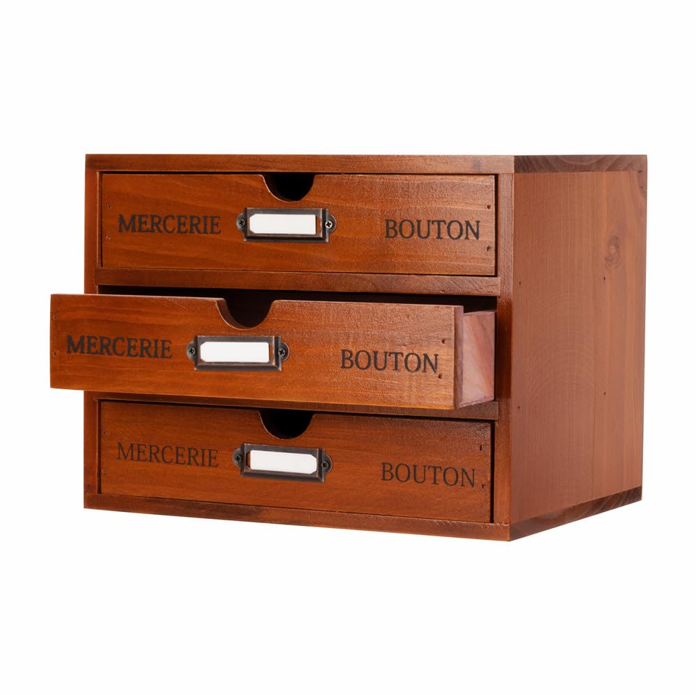 Small Wooden Drawers Wooden Box with Drawer Black