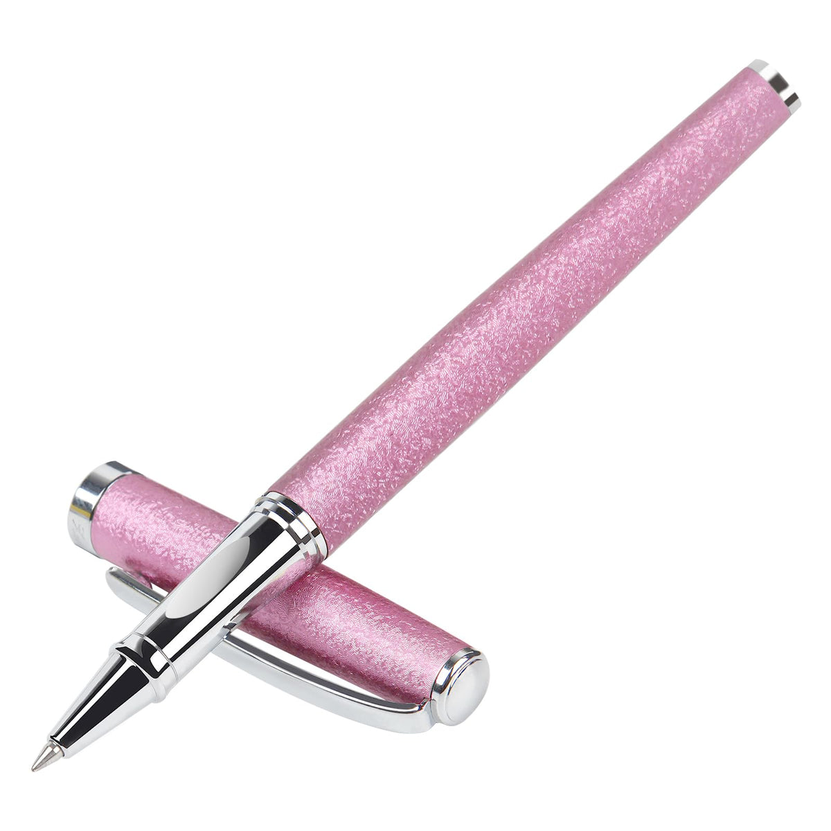 Nice pens,luxury pen with cace,fancy pens Ballpoint Pen Smooth writing experience stylish design effortless writing executive pen-Gift Box with 0.5mm Black Extra 2 Refill (Blue)
