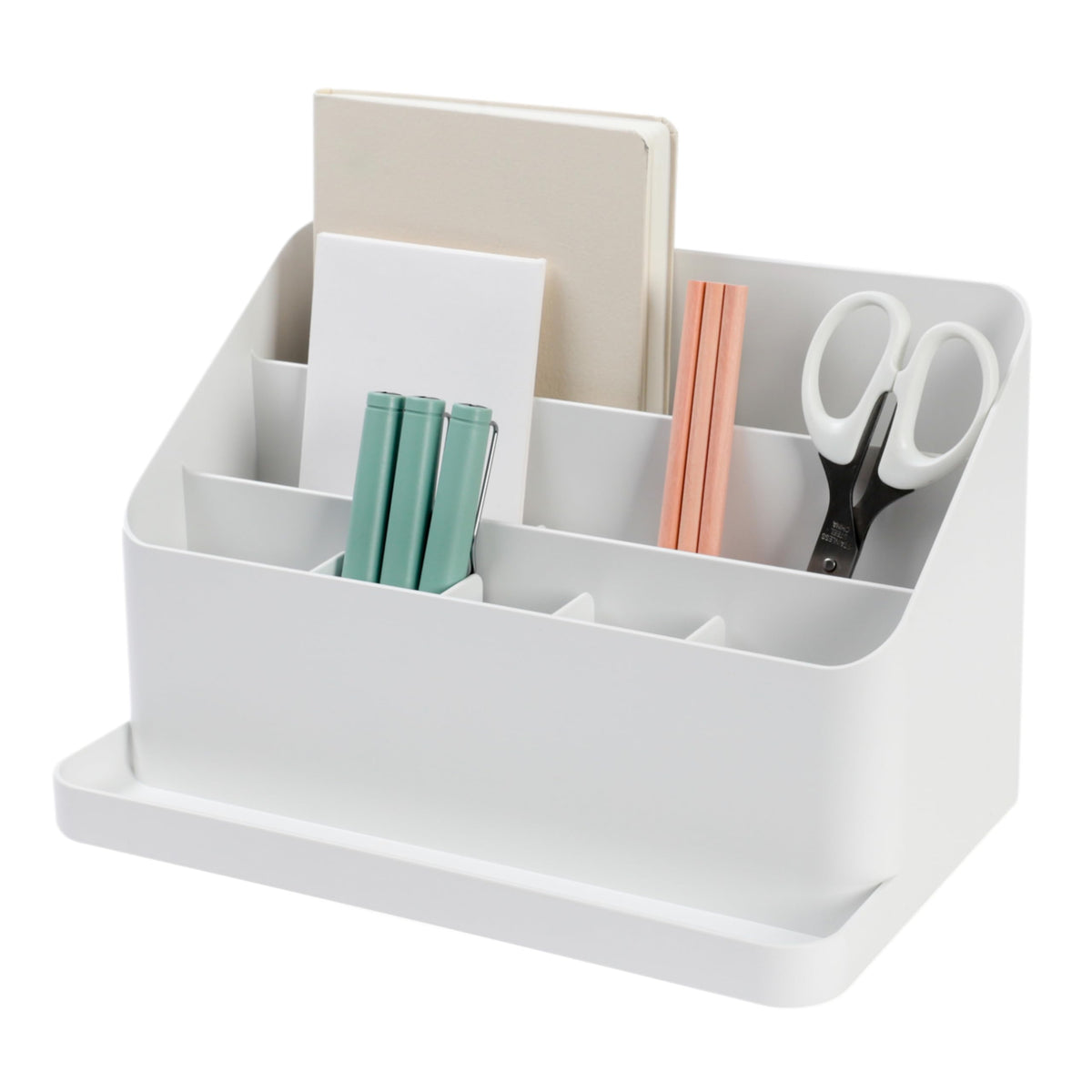 BLUE GINKGO Pen Holder, Desk Organizer, Green, Made in Korea