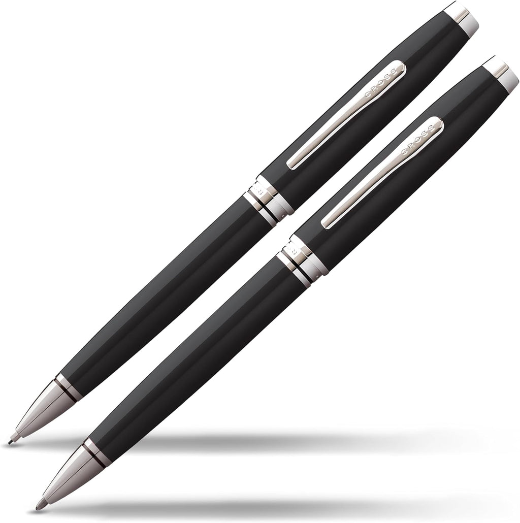 Cross Coventry Black Lacquer Pen & Pencil Gift Set