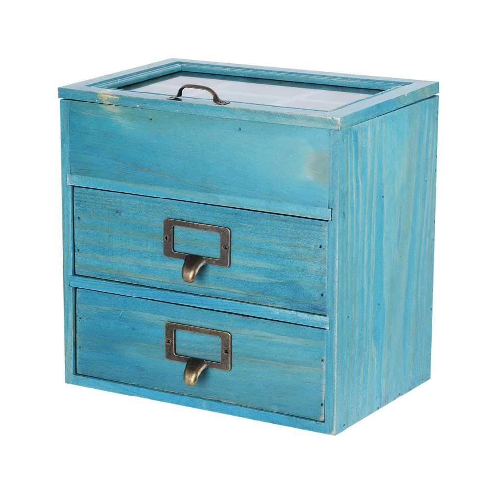 Small Wooden Drawers Wooden Box with Drawer Black