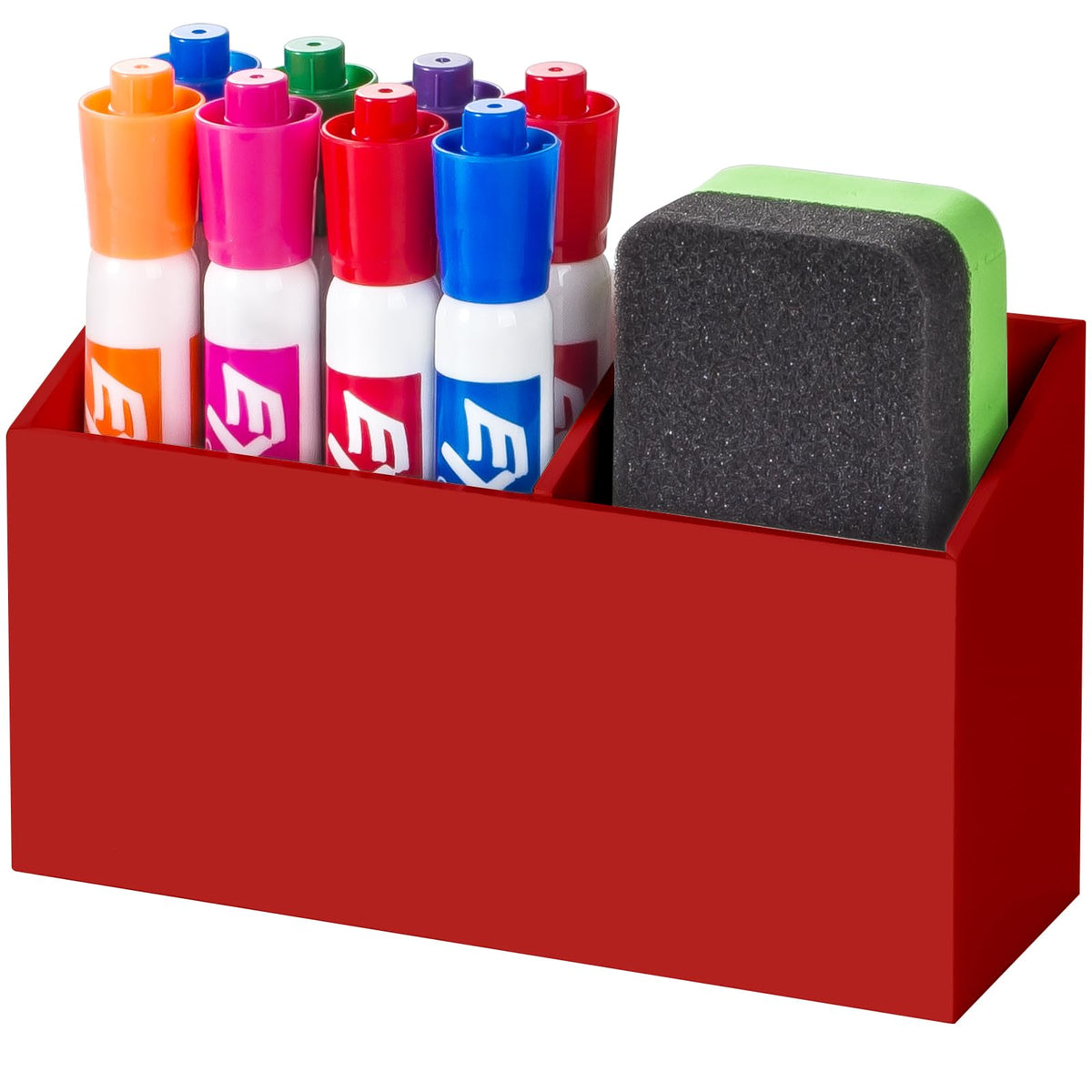 BEYGORM Magnetic Dry Erase Marker Holder for Whiteboard & Refrigerator