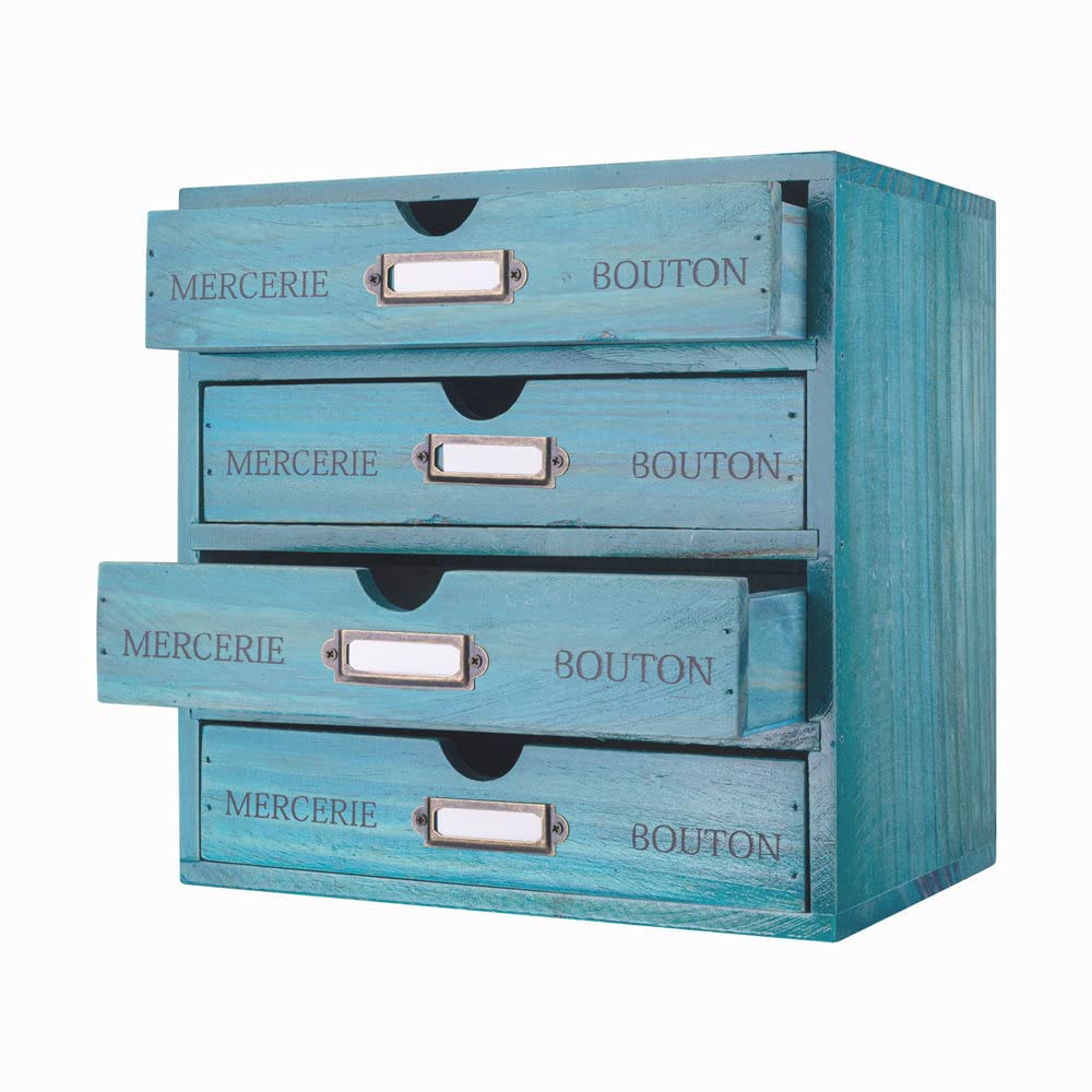 Small Wooden Drawers Wooden Box with Drawer Black