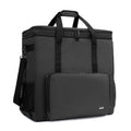CURMIO Double-Layer PC Carrying Case, Computer Travel Bag for Tower, Black