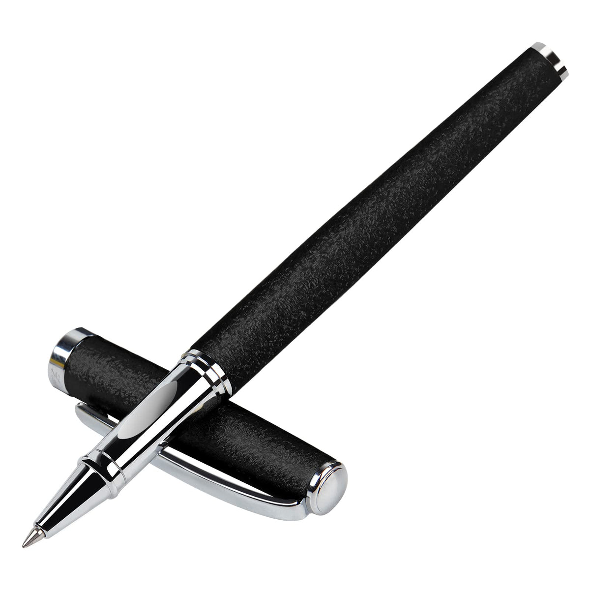 Nice pens,luxury pen with cace,fancy pens Ballpoint Pen Smooth writing experience stylish design effortless writing executive pen-Gift Box with 0.5mm Black Extra 2 Refill (Blue)
