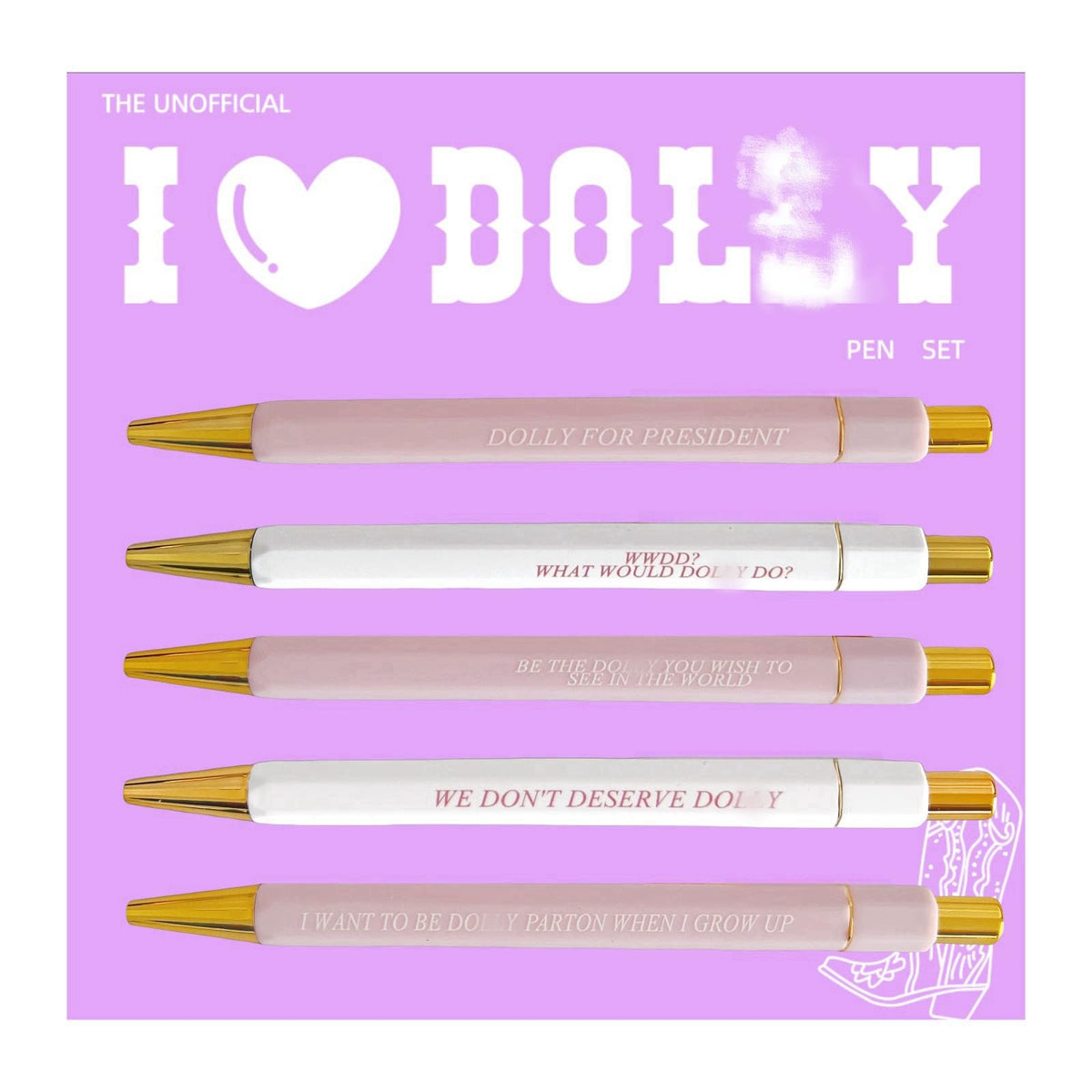 Jxueych 5pcs Cancer Pen Set - Funny Personalized Pens with Inspirational Quotes - Ideal Gift for Friends and Family - Black Ink, Medium Nib 1.0mm