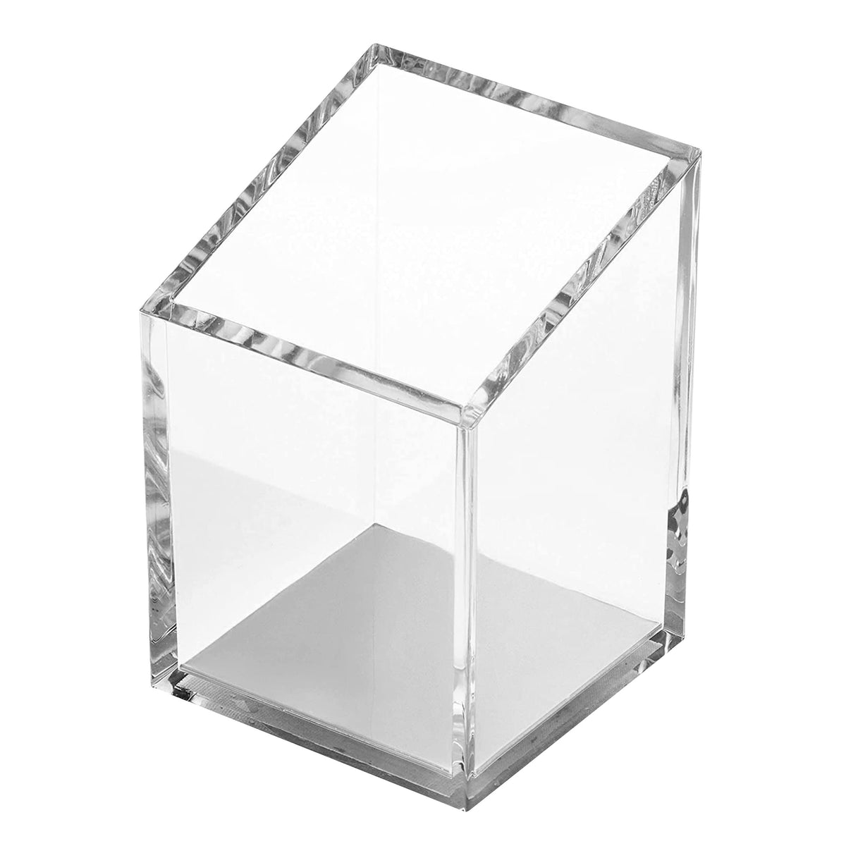 OfficeGoods Acrylic Pen and Pencil Holder, Pink