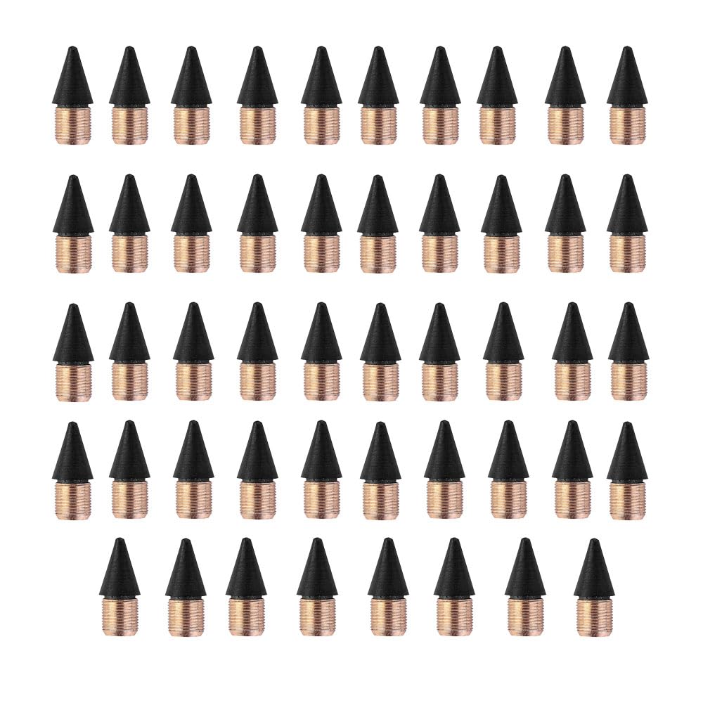 12 Sets Everlasting Pencil, Infinity Pen, NO-Sharpening Pencils for Writing Drawing Students Sustainable for Home Office School Supplies (12 Pens + 12 Erasers + 12 Replaceable Nibs)