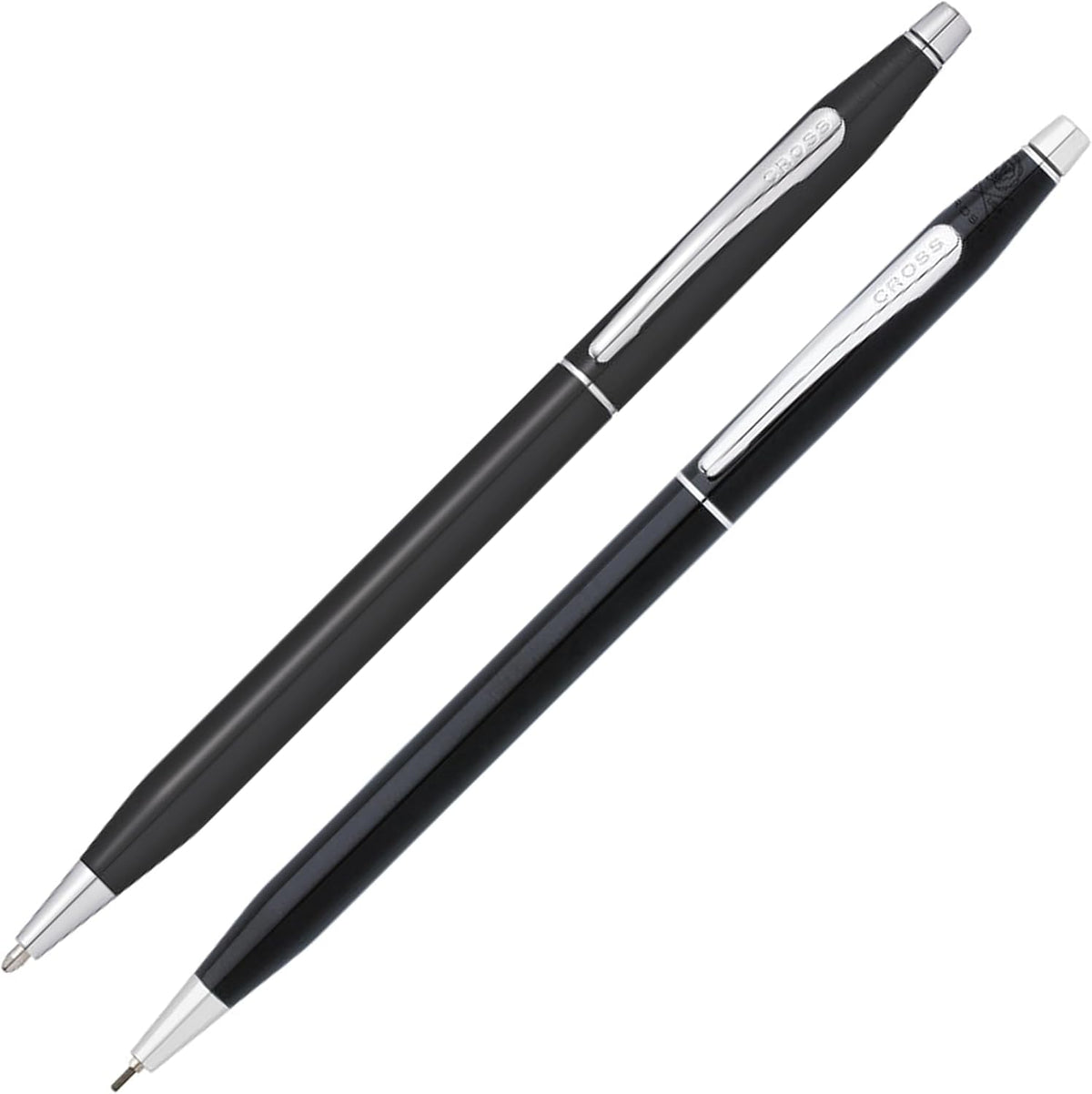 Cross Classic Century Black Lacquer Refillable Pen & Pencil Gift Set