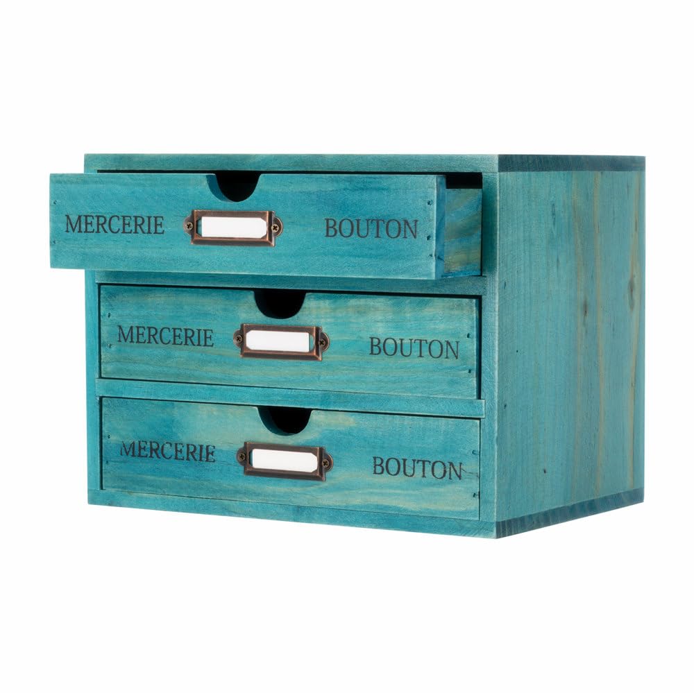 Small Wooden Drawers Wooden Box with Drawer Black