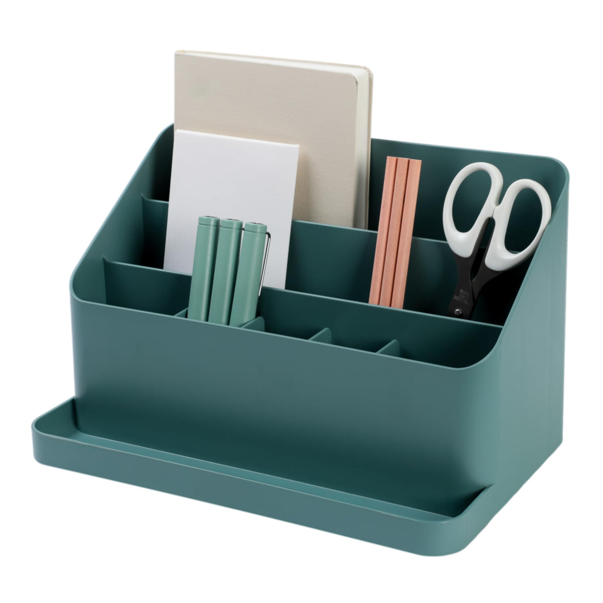 BLUE GINKGO Pen Holder, Desk Organizer, Green, Made in Korea