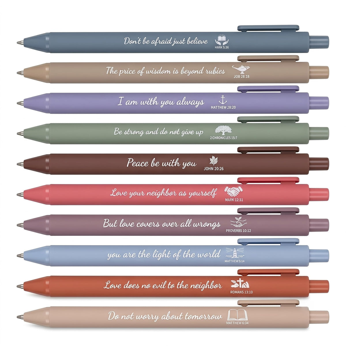 10Pcs Funny Pens Set, Novelty Office Supplies for for Adults