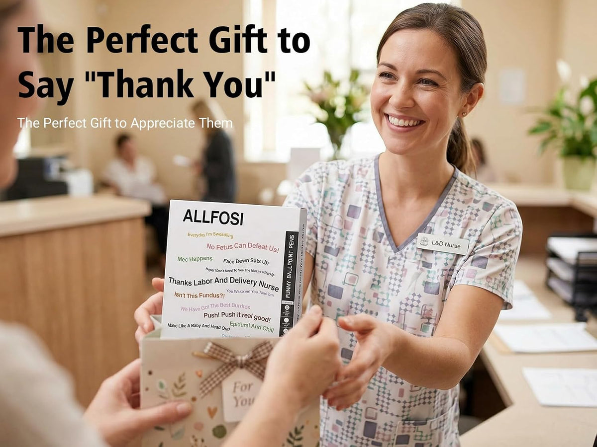 L&D Nurse Pens Set (24 Pcs)-Bulk Gifts for Midwife & Delivery Teams
