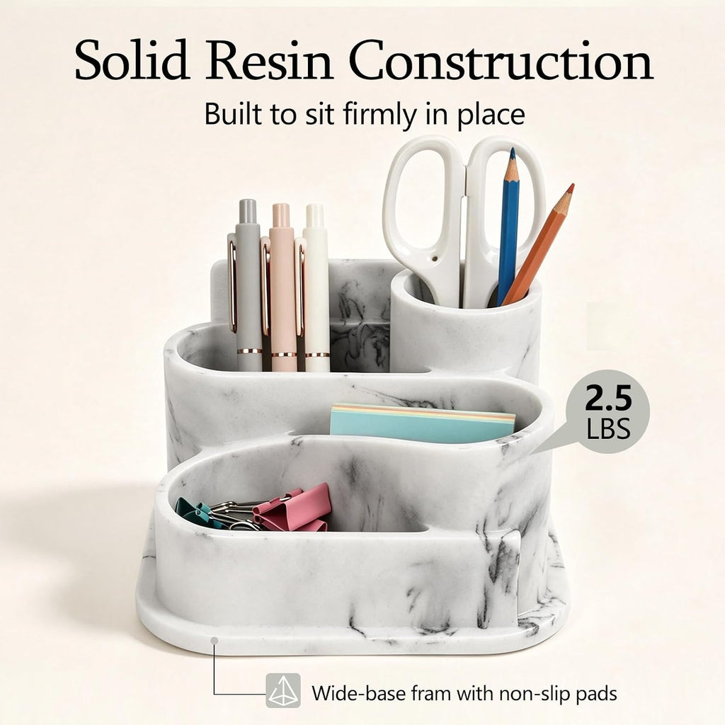 Aesthetic Desk Organizer,Pen Holder for Desk,Modern Office Desk Accessories
