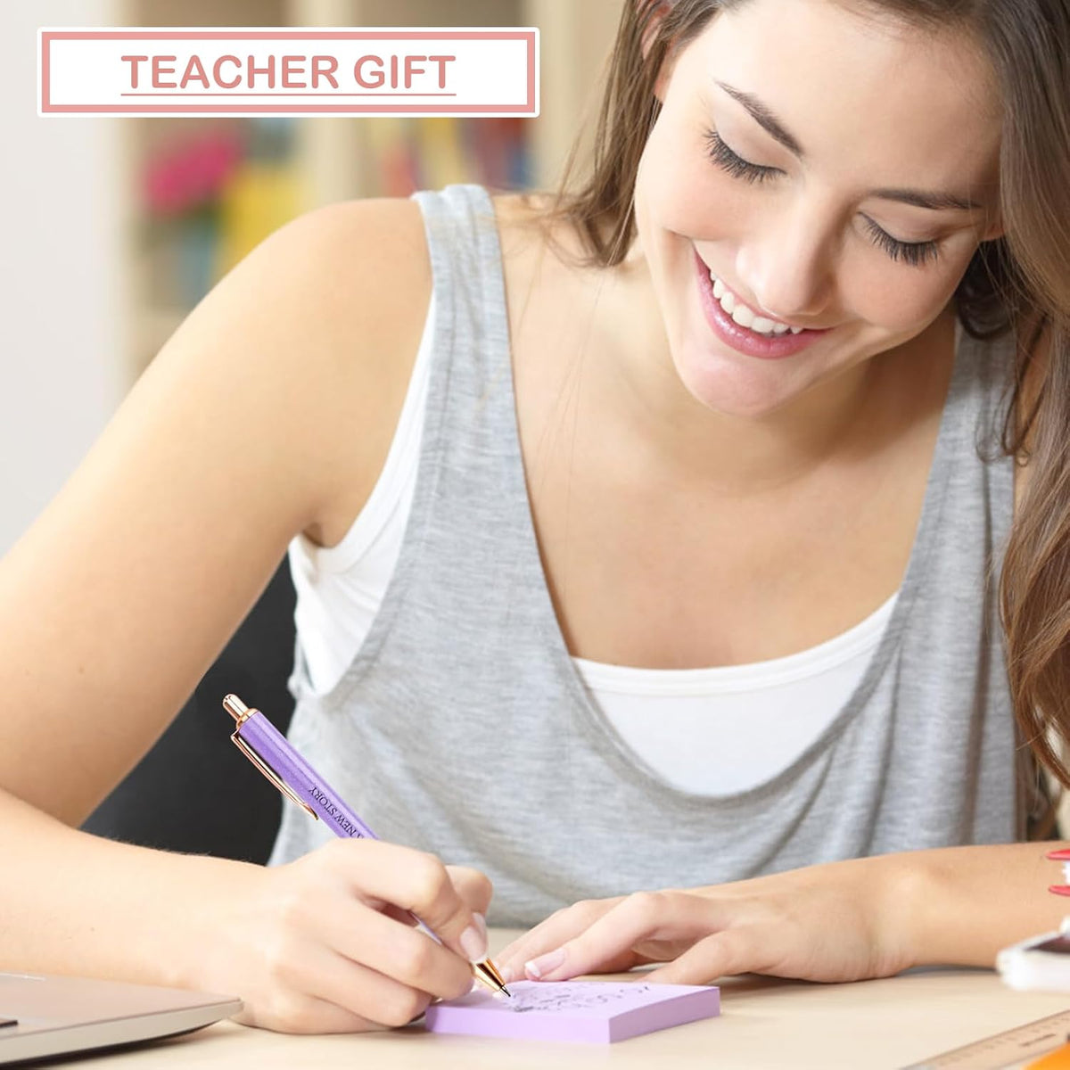 Fancy Pens Sets for Women Office New Begin Gifts for Friends Boss Mom Nice Cute Pen Set Client Teacher Motivational Gift Colleges Positive Encourage Gifts New Jobs Gift Aesthetic Pens