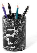 Radicaln Marble Pen Holder for Desk 4" - Pencil Holder & Makeup Brushes Cup
