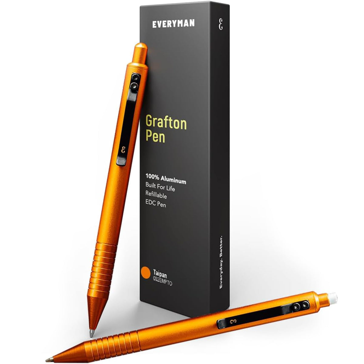 EDC Grafton OD Green 0.7mm Metal Gel Ink Pen and Mechanical Pencil Set