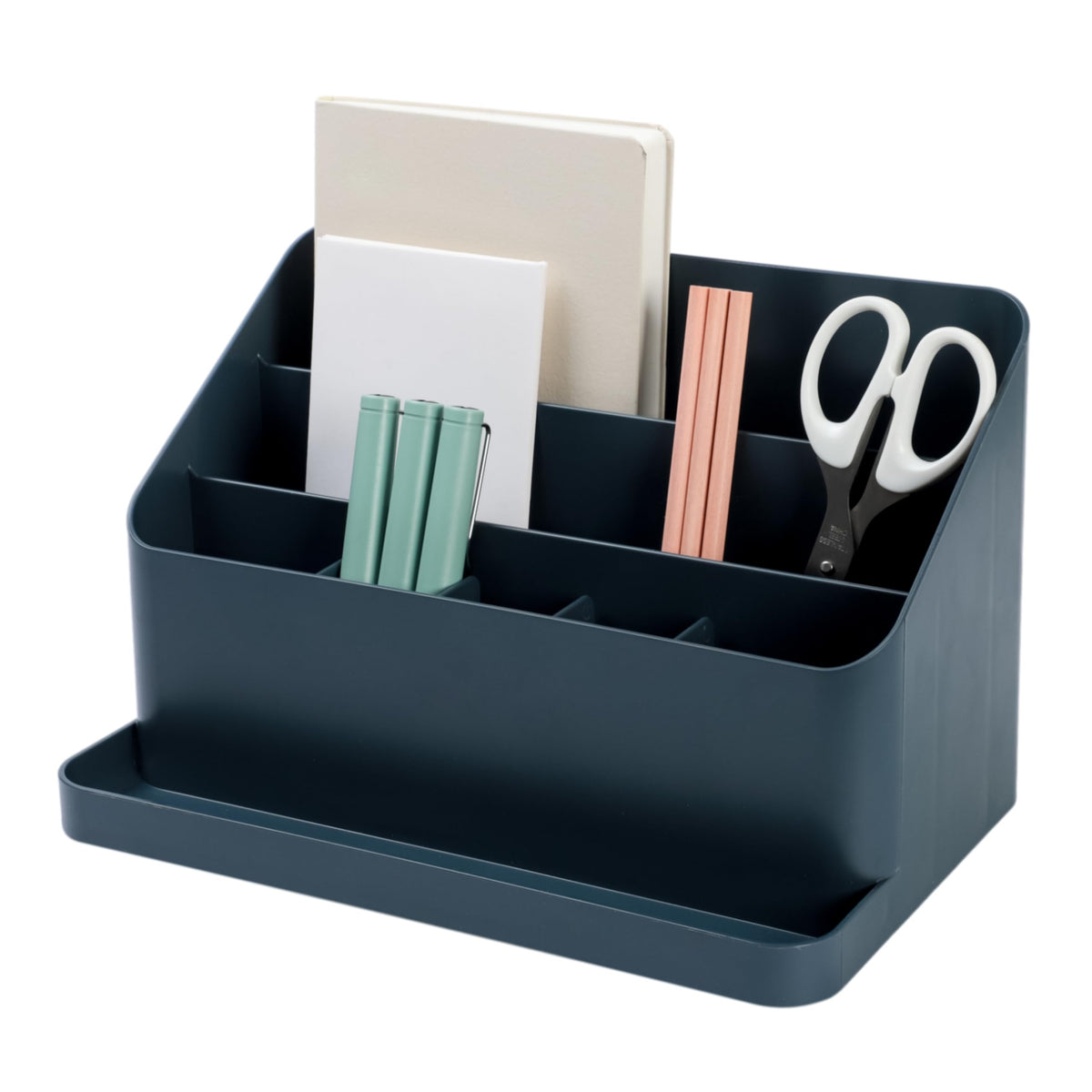 BLUE GINKGO Pen Holder, Desk Organizer, Green, Made in Korea