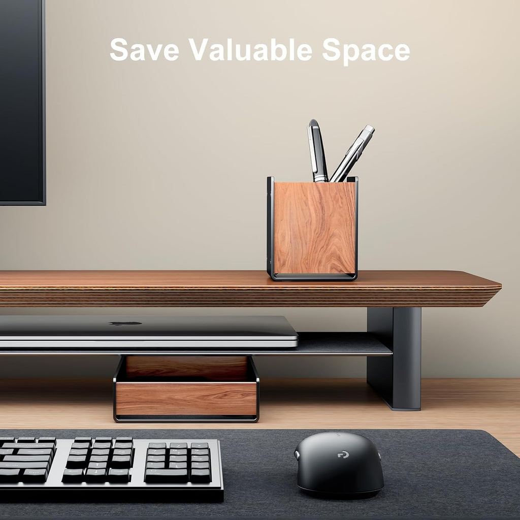 UPERGO Desk Organizer Tray Pen and Pencil Holder Set
