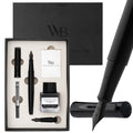 Wordsworth & Black Fountain Pen Gift Set, Medium & Extra Fine Nib, Brown