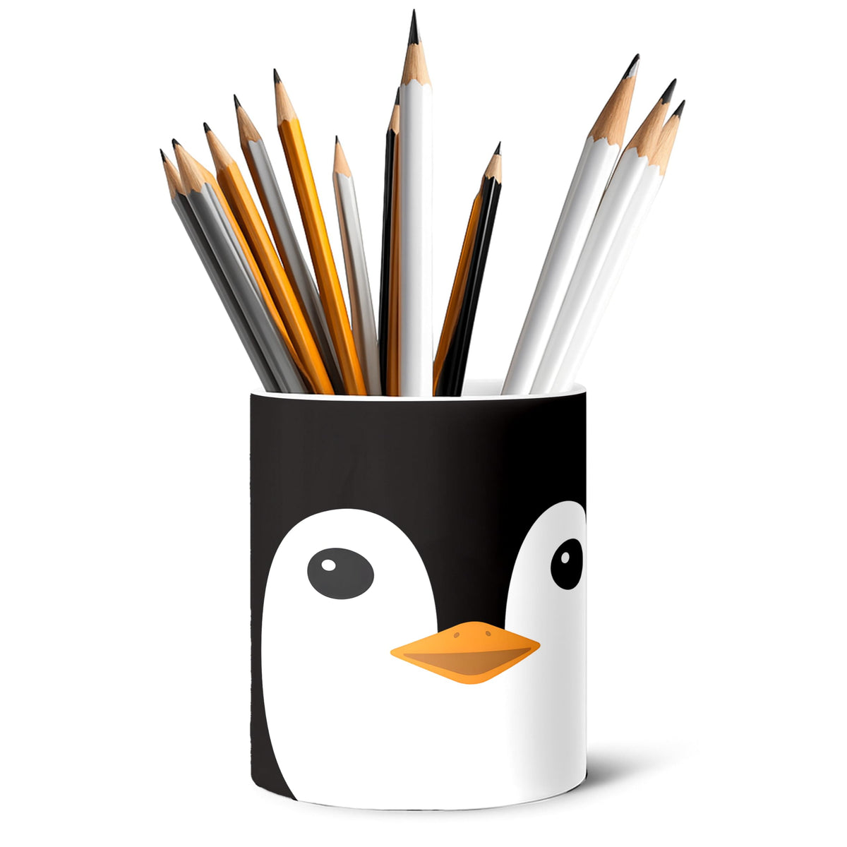 Ceramic Pen Holder Desk Accessories Brush Holder Pencil Holder Organizer