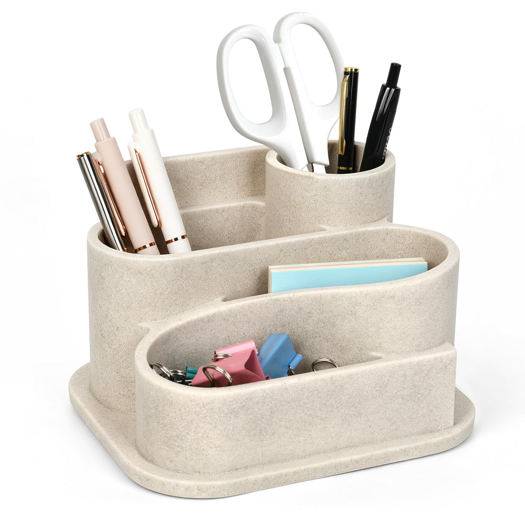 Aesthetic Desk Organizer,Pen Holder for Desk,Modern Office Desk Accessories