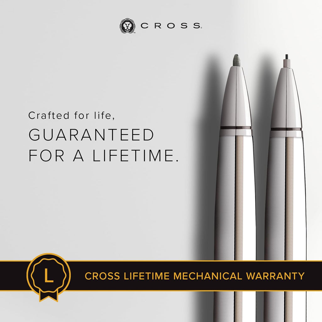 Cross Coventry Polished Chrome Pen &Pencil Gift Set