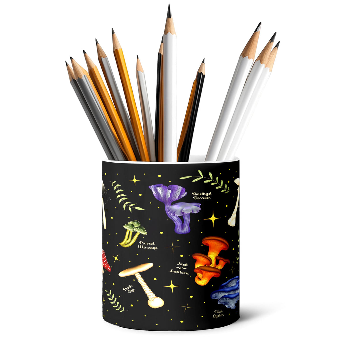 Ceramic Pen Holder Desk Accessories Brush Holder Pencil Holder Organizer