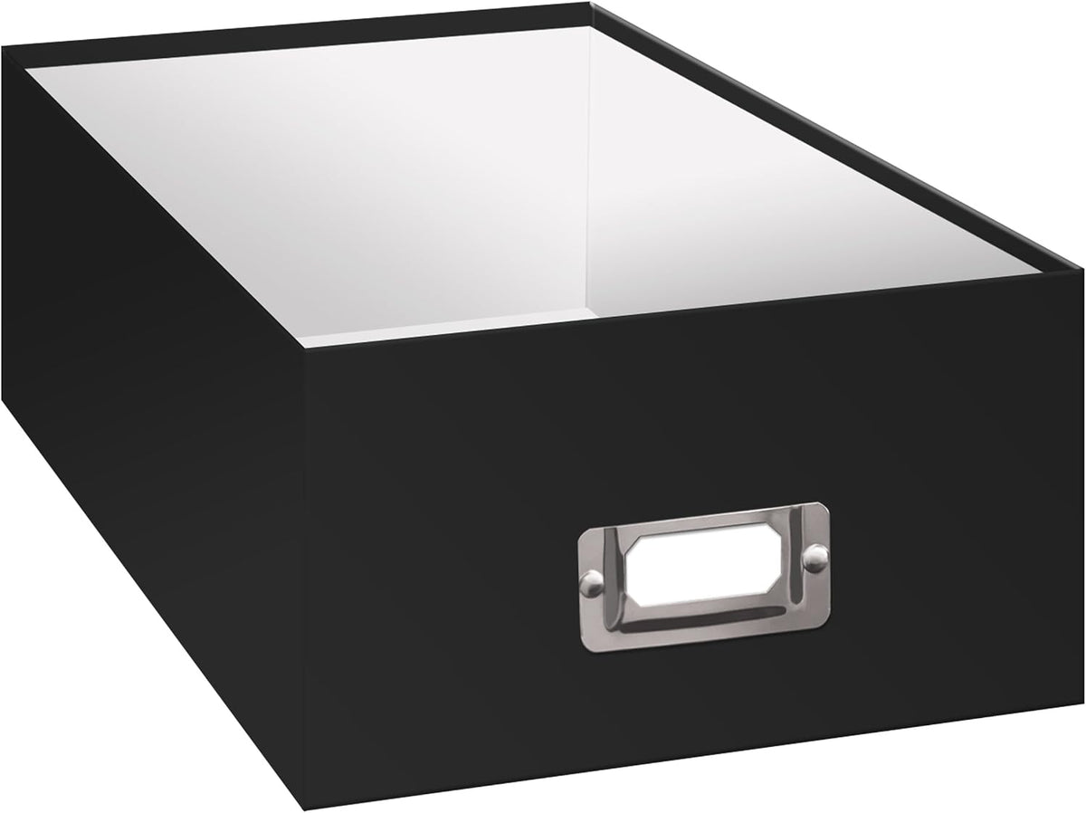 Pioneer Photo Albums Photo Storage Box, Black