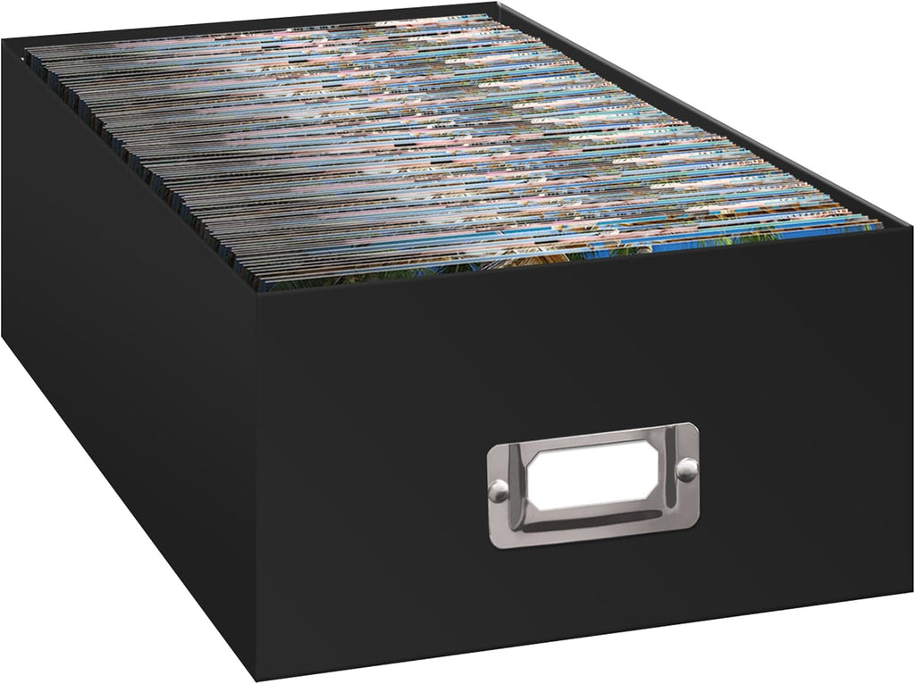 Pioneer Photo Albums Photo Storage Box, Black